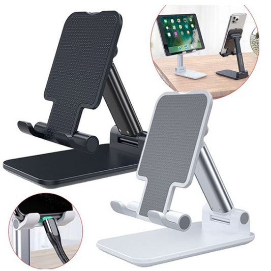 Metal Desk Stand, Adjustable & Foldable (iPhone/iPad)
