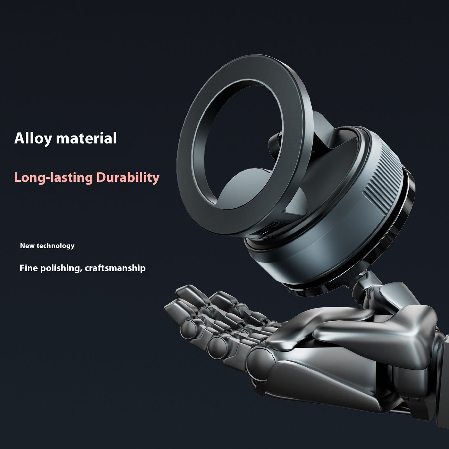 Magnetic Phone Holder Vacuum Sucker