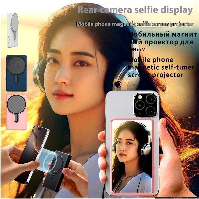 Magnetic HDMI Mirror Display + BT Remote