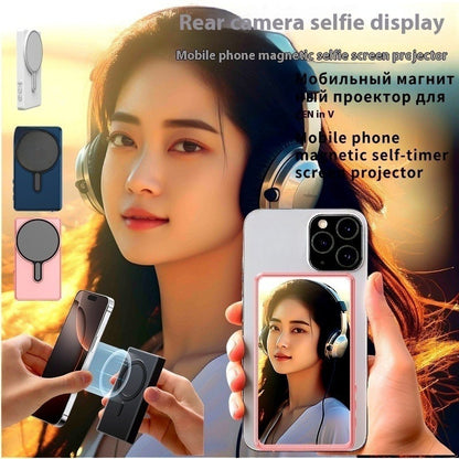 Magnetic HDMI Mirror Display + BT Remote