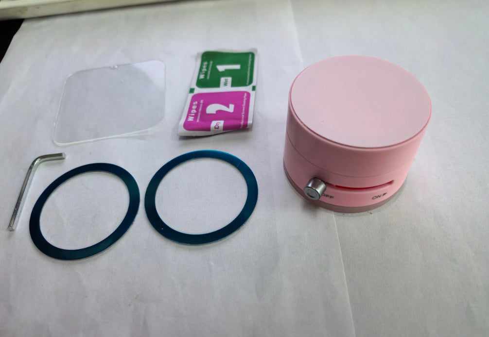 Magnetic Car Phone Stand, Hands-Free, Foldable