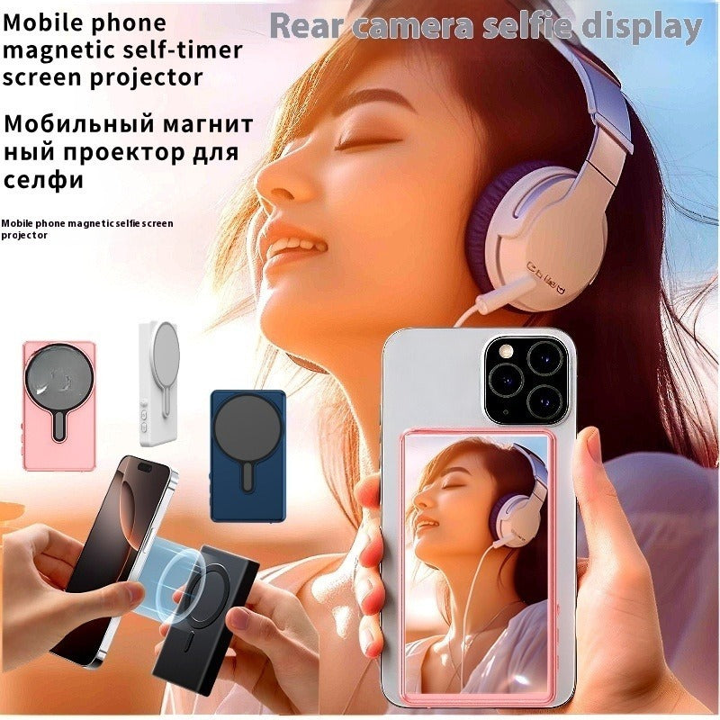 Magnetic HDMI Mirror Display + BT Remote