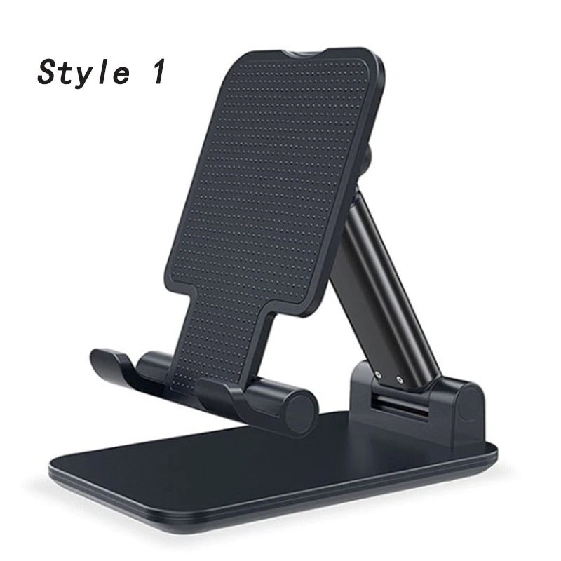 Metal Desk Stand, Adjustable & Foldable (iPhone/iPad)