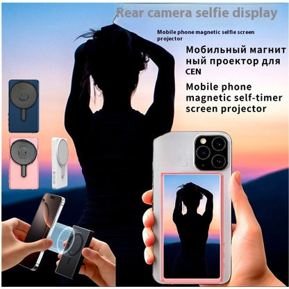 Magnetic HDMI Mirror Display + BT Remote